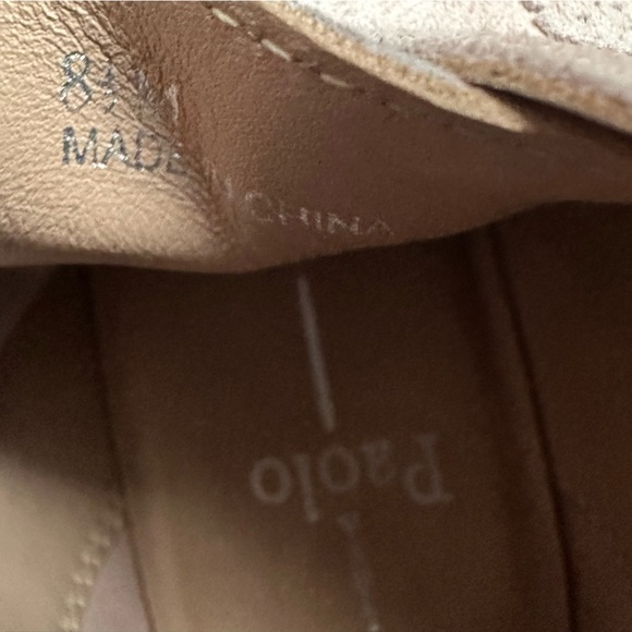 Linea Paolo - Anna Perforated Wedge Sneakers - Blush color size 8.5 - Picture 5 of 5